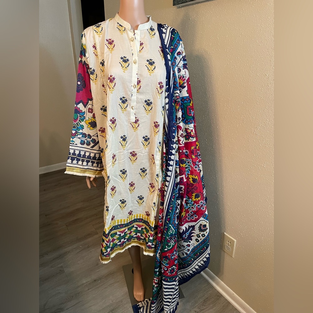 Junaid Jamshed 3pc Shalwar Kameez